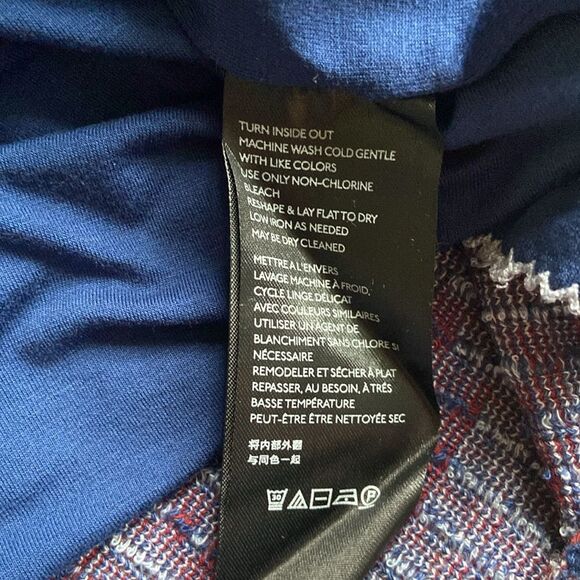 Anthropologie Maeve Carolina Bohochic Grandpacore Knit Pencil Asymmetrical Skirt - Picture 12 of 12